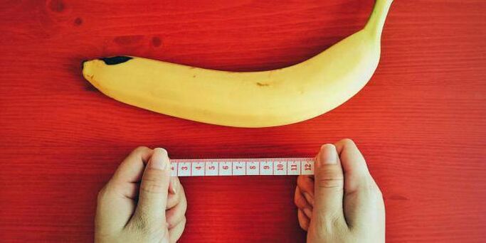 matja e penisit para zmadhimit duke përdorur shembullin e një bananeje